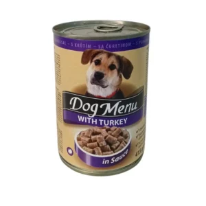 Dog Menu With Turkey 415g