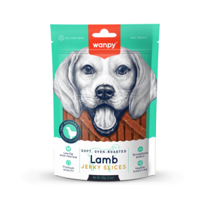 Wanpy Soft Lamb Jerky Slices 100g