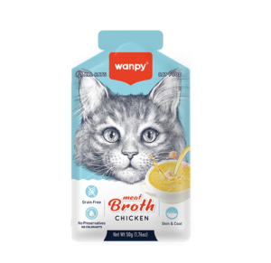 WANPY Meat Broth Chicken For Cat