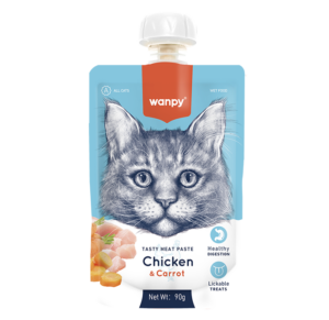 WANPY Tasty Meat Paste: Chicken + Carrot For Cat