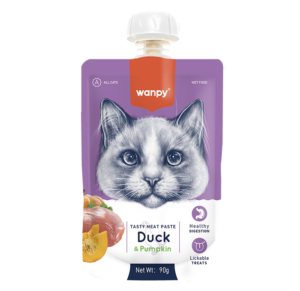 WANPY Tasty Meat Paste: Duck + Pumpkin For Cat