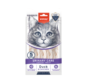 WANPY Urinary Care Creamy Treat Duck & Chicken For Cat